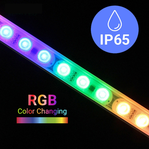 RGBW DMX512 LED lineer duvar yıkayıcı şerit işık IP65 açık silikon esnek mimari Soffit aydınlatma RGB duvar yıkayıcılar için - Product Image 3