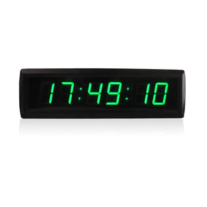 Display a LED personalizzato in fabbrica orologio elettronico a 12/24 ore da 1.8 pollici numeri per uso interno Timer digitale per conto alla rovescia - Product Image 1