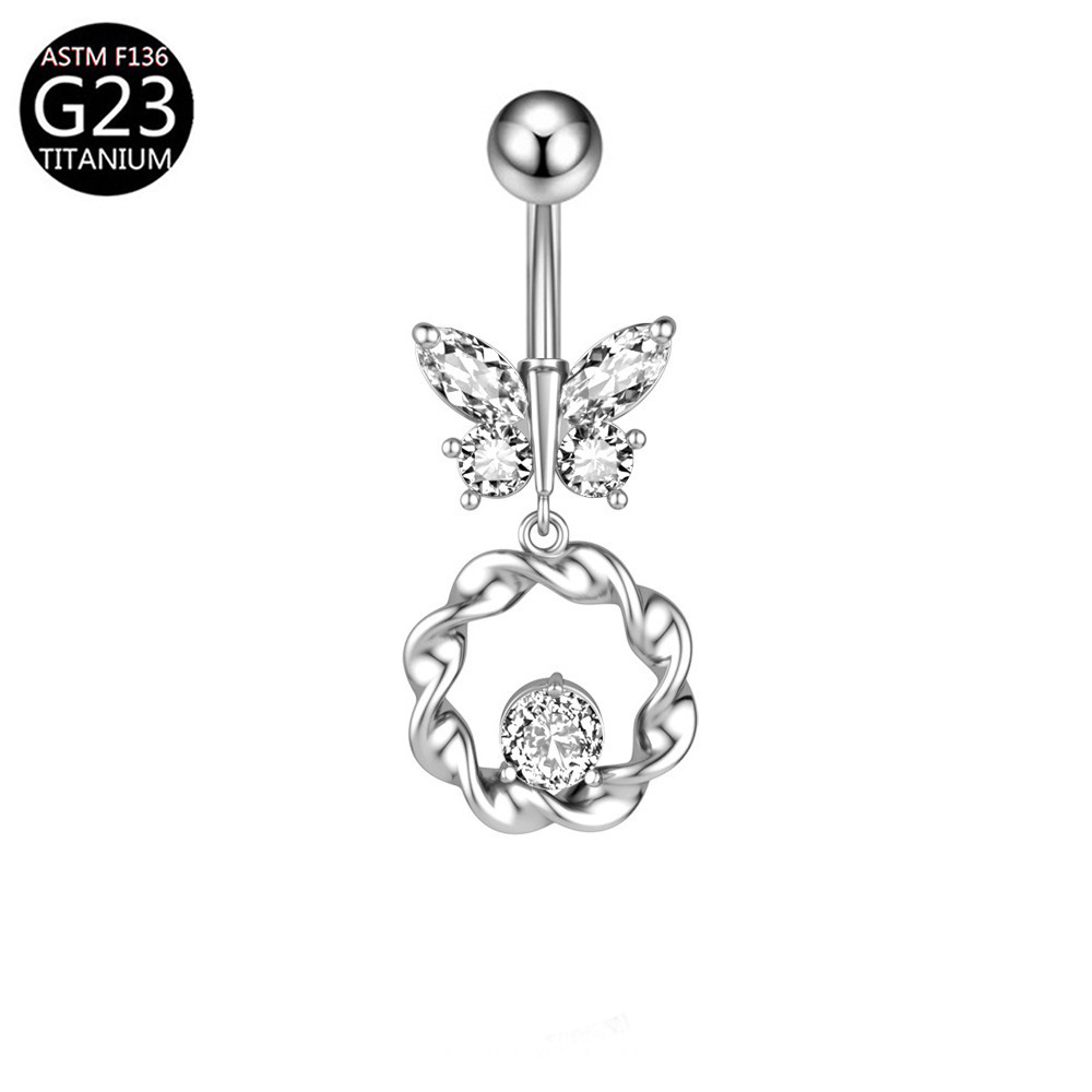 Anillo mariposa-plata