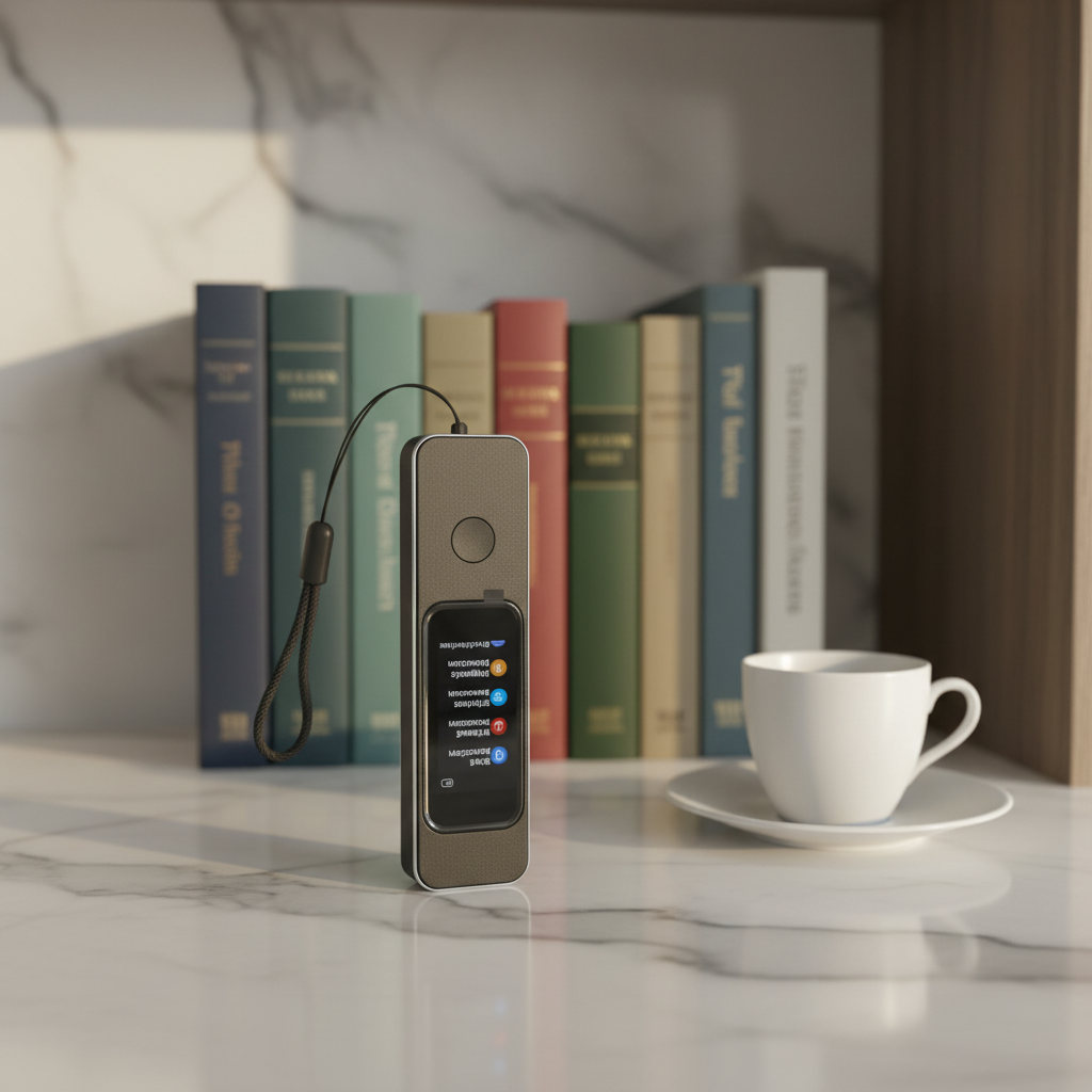 Detector de señal inteligente con pantalla táctil