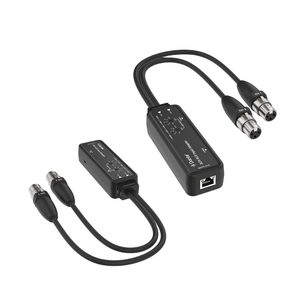 AVIO convertire 2 canali Audio analogico a livello di linea da Pro AV a Dante ingresso Dante a livello di linea Pro AV Audio uscita adattatore XLR
