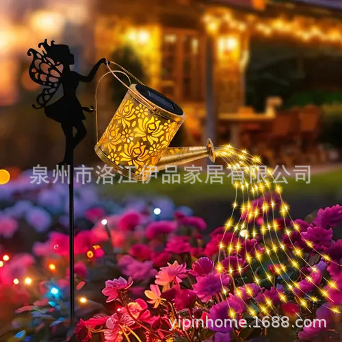 Lampe bouteille d'eau lotus féérique modèle B.