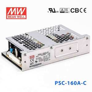 Mittlerer Brunnen PSC-160A-C Einzel ausgang mit Batterie ladegeräten mit USV-Funktion für die Strom versorgung des Sicherheits systems 160W 13,8 V 7,6 A PFC