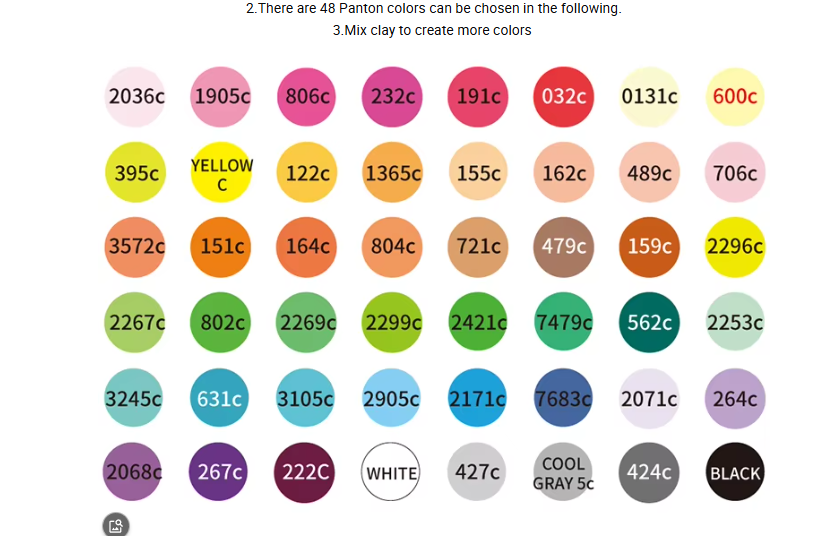 48 couleurs