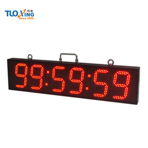 Mini orologio digitale da 6 pollici per il conto alla rovescia per il conto alla rovescia a 6 cifre per la maratona all'aperto per l'esecuzione di teoria elettronica - Product Image 1