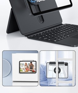 10th Generation PU Instant para teclado Bluetooth Portalápices Fundas protectoras para tabletas Fundas para iPad Pro para Apple iPad Air - Product Image 6
