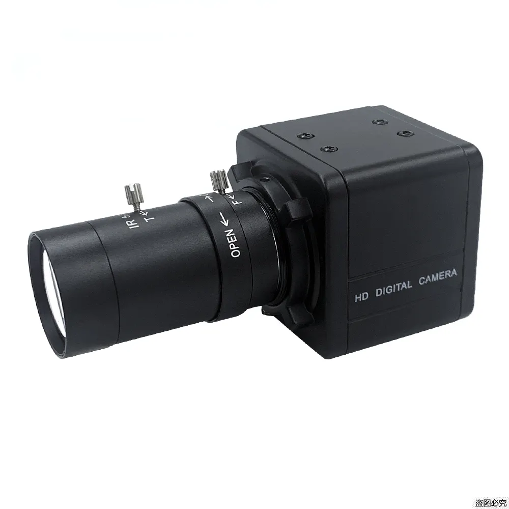 1/3 "1080P 2 메가 픽셀 330fps 높은 프레임 속도 고속 보안 5-50mm 가변 초점 산업 줌 렌즈 USB 상자 카메라