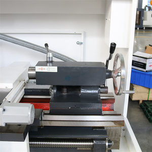 เครื่องกลึงแนวนอนระบบอัตโนมัติ CNC CK6140S ควบคุม GSK โครงสร้างเตียงแบน - Product Image 6