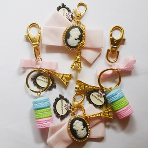 Tùy chỉnh thực hiện tháp Eiffel Keychain France Paris du lịch Kỷ niệm kim loại mặt dây chuyền với biểu tượng tùy chỉnh cho túi hoặc bánh vòng chìa khóa - Product Image 6