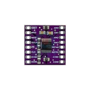 ADS1220 analog-dijital modül ADC SPI düşük güç 24 Bit analog-dijital dönüştürücü