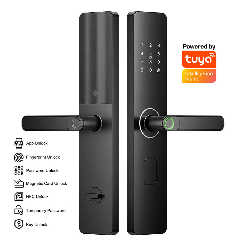 WIFI TUYA Version - APP, Fingerprint, Password, Card, Key
