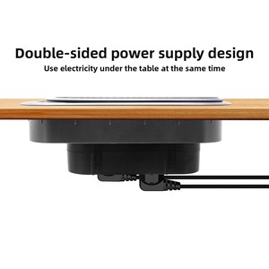 Lega phổ điện 3USB sạc lật Bìa xoay văn phòng bảng Đầu ổ Cắm Công Nghiệp sử dụng 10A Đánh giá hiện tại 2 cổng đầu ra USB - Product Image 3