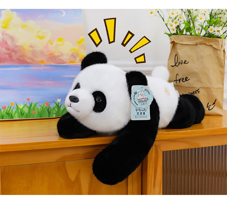 La longueur du sac à dos panda est d'environ 30 cm