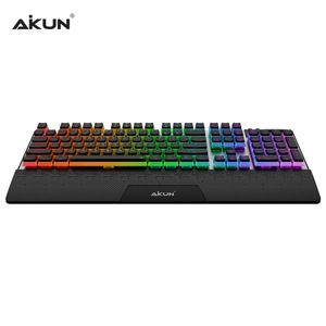 AIKUN GX922 Aluminium Wired <strong>Programmable</strong> Gaming <strong>Keyboard</strong> RGB Backlight <strong>Mechanical</strong> Switches Ultra Thin Frame Volume Control - Product Image 3