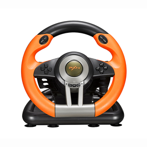 PXN V3 Pro 6 in 1ワイヤード180度ステアリングホイール、PS4/PS3/PC/Xbox one/Xbox 360/Switch用ビッグサイズペダル付き - Product Image 2