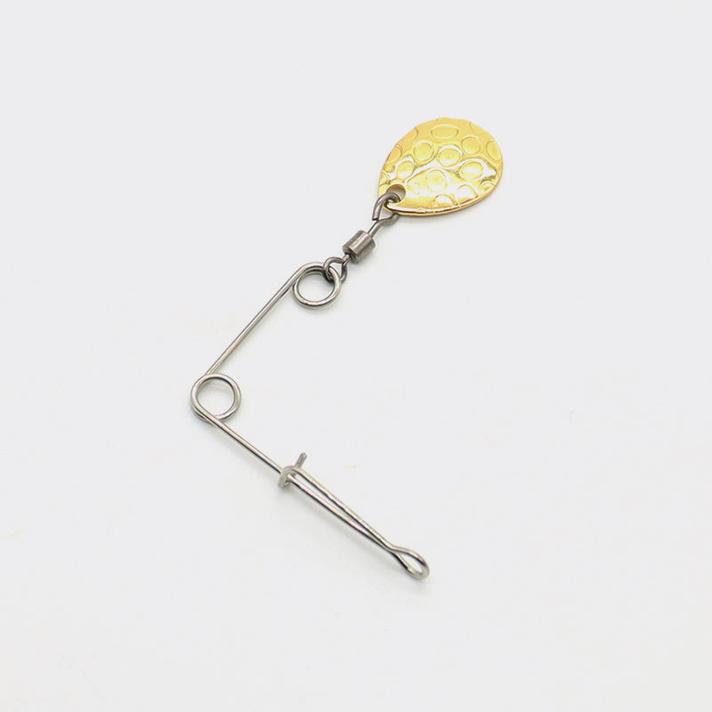 Forme de goutte d'eau couleur or, 5 pièces