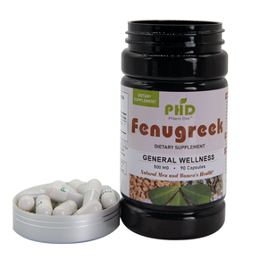 Pasokan massal dewasa kapsul ekstrak <span class=keywords><strong>Fenugreek</strong></span> 40% bubuk Saponins suplemen Herbal bukan untuk remaja atau wanita hamil - Product Image 1