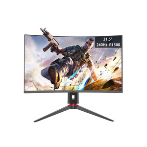 Pc 19 20 24 32 34 inç Lcd monitör 144hz 165 Hz 2k 4k bilgisayar ekranı Rgb ışık çubuğu oyun kavisli ekran monitör - Product Image 4