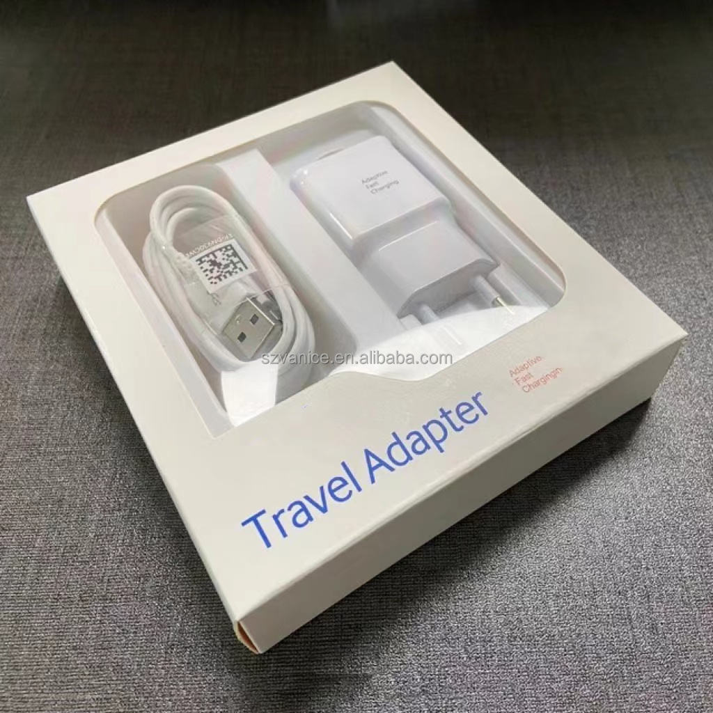 Blanco 15W Cargador + Cable + Caja