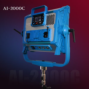 Yidoblo AI-2000C professionale audio video studio ha condotto la luce rgb colorato di illuminazione fotografica pannelli skyblue con dmx - Product Image 1