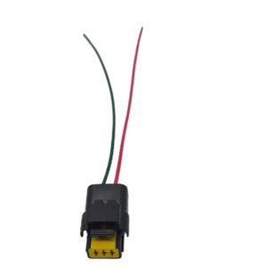 <strong>Delphi</strong> Automobile Connector Shell Terminals Automotive <strong>Sensor</strong> Connectors Wire Harness for Rail Pressure <strong>Sensor</strong> 3-pin Plug - Product Image 1