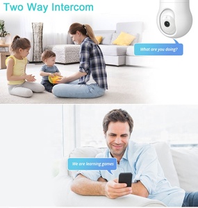 2MP E27กล้อง Tuya APP กล้องส่องกลางคืนกล้องติดตามอัตโนมัติในอาคาร - Product Image 5