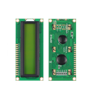 LCD1602 LCD 1602 blu/giallo verde schermo 16x2 Display con retroilluminazione 1602A 5v per Arduino Kit fai da te