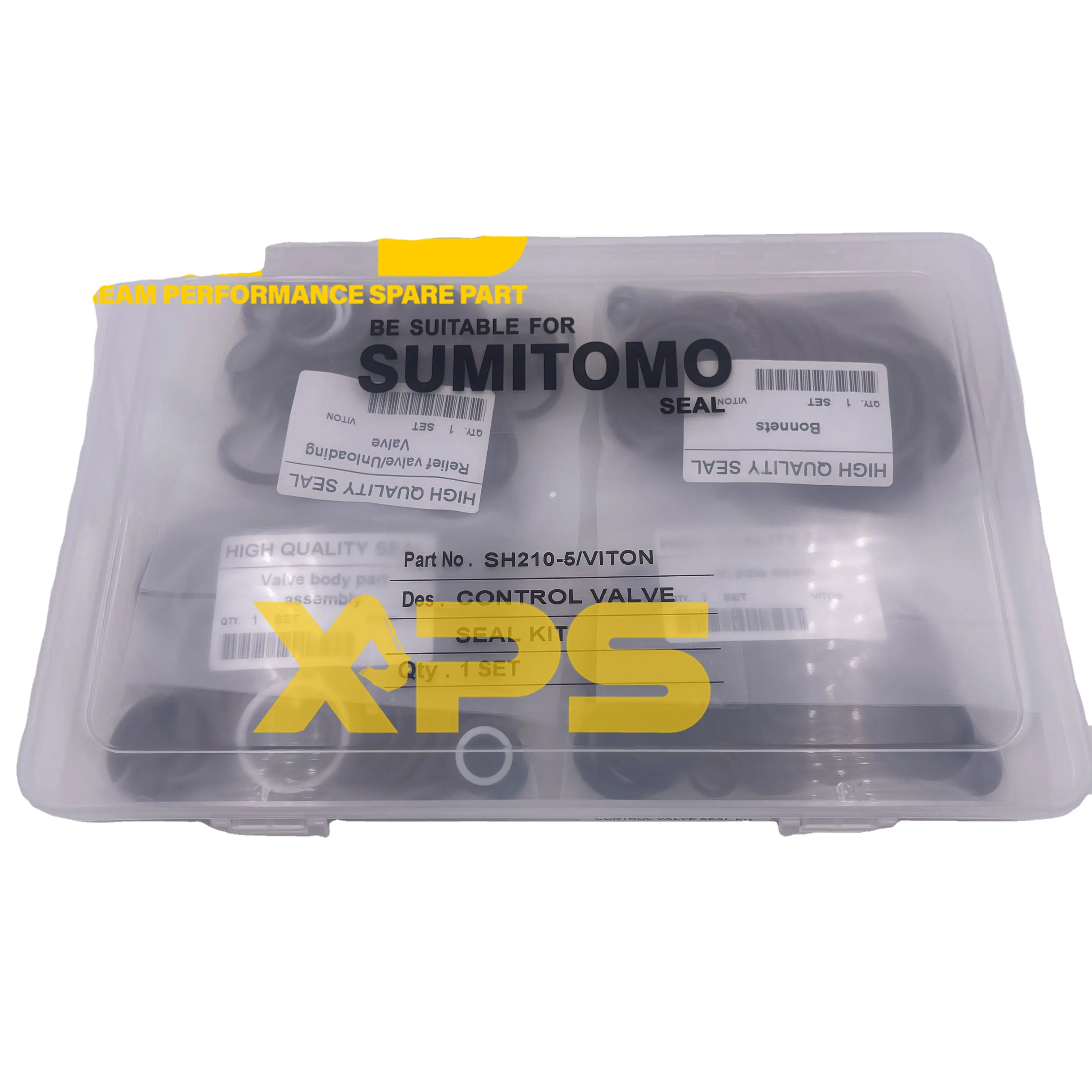 KPMシールキットコントロールバルブメインポンプスイングモーターTraveLモーターシールキットVITON/FKM for SUMITOMO SH210-5