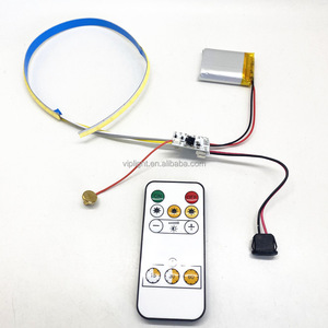 Tira de Led recargable alimentada por batería, tira de luz LED 2835, Interruptor táctil Blanco cálido, DIY marco de fotos, tira LED - Product Image 1