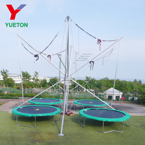 Carnival gamebungee nhảy Trampoline thương mại Trampoline 4 trong 1 <span class=keywords><strong>Bungee</strong></span> Trampoline trẻ em sân chơi nhà sản xuất để bán - Product Image 3