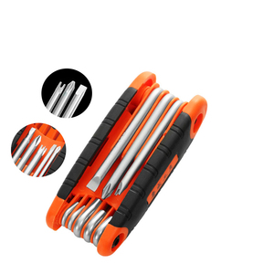 Portable CRV Steel Pocket Folding Multi Tool Allen <strong>Key</strong> Wrench Set Multi Allen <strong>Key</strong> Fold Allen Wrench Set <strong>8pc</strong> <strong>Hex</strong> <strong>Key</strong> Wrench - Product Image 6