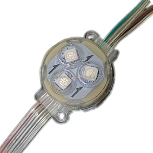 12v 30mm 0.72w 3led smd 50508206icフルカラーRGBモジュールLED点光源
