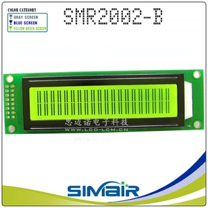 İngilizce japonca rusça avrupa LCM 116*37MM Panel 202 20x2 karakter LCD ekran 2002 - Product Image 5