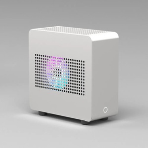 Marco de aluminio de escritorio personalizado, funda de PC transparente con placa frontal, ATX Mini ITX - Product Image 2