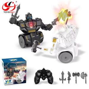 Interacción inteligente Control remoto Combate Robot Juguete Nuevo Smart 2,4g Multijugador Competición Lucha Batalla Kid Regalo Plástico - Product Image 1