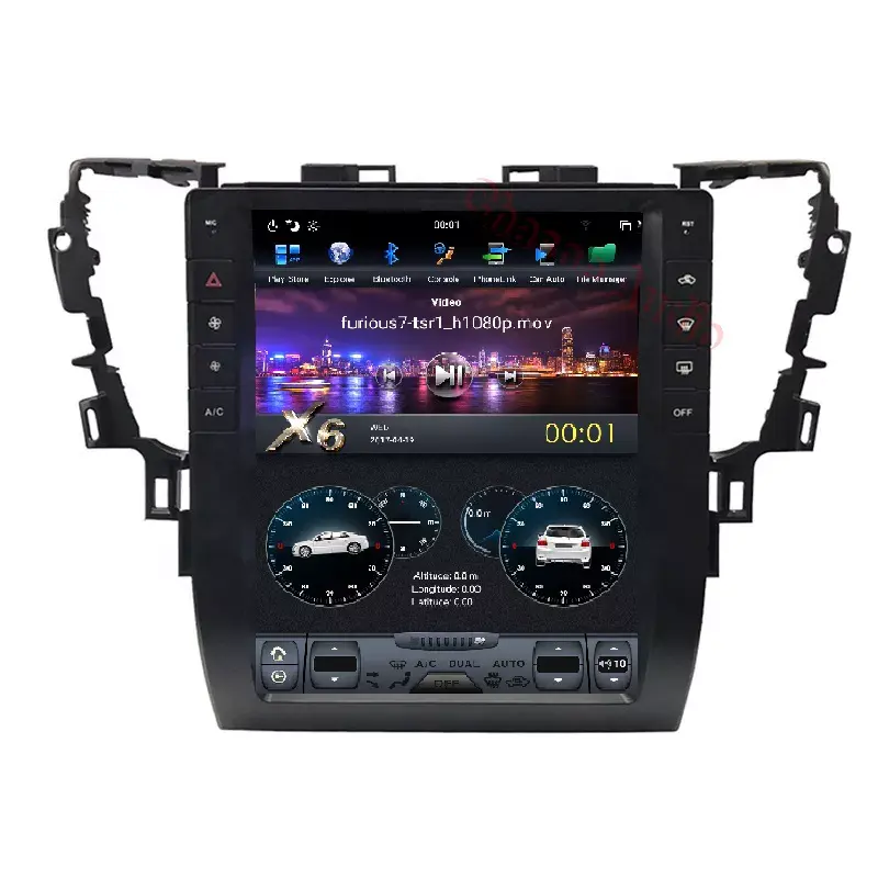 Radio con GPS para coche, reproductor con Android 9, pantalla Vertical de 12,1 pulgadas, Audio estéreo, para Ford, Toyota, Alphard, Vellfire, serie 30