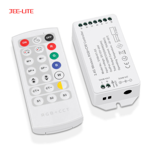 Prezzo di fabbrica senza fili Touch 5CH RGBCCT RF 2.4G LED telecomando per l'illuminazione