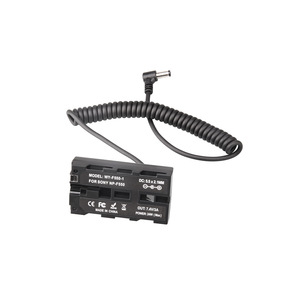 สายจ่ายไฟสำหรับ F970ภายนอก NP-F550 SONY การส่งภาพแบบไร้สายมอนิเตอร์แบตเตอรี่จำลองสำหรับการใช้งานกล้อง - Product Image 2
