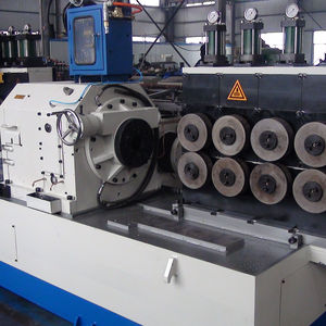 Máquina peladora de barras de acero, con estante de carga y descarga, la mejor calidad, China