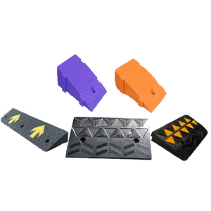 Taşınabilir kaymaz modüler kamyon yükleme haznesi rampa tekerlekli sandalye erişim hız darbelere - Product Image 1