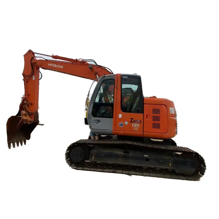 Cheap construction equipment Japan made 13.5 ton hitachi zx135 zx135us excavator, used zaxis 130 for sale