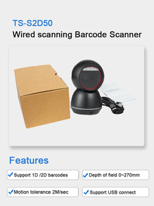 USB COM <strong>Qr</strong> <strong>Code</strong> Data Collector Omnidirectional Reader 2D bar <strong>Code</strong> Platform Desktop Scanner - Product Image 5
