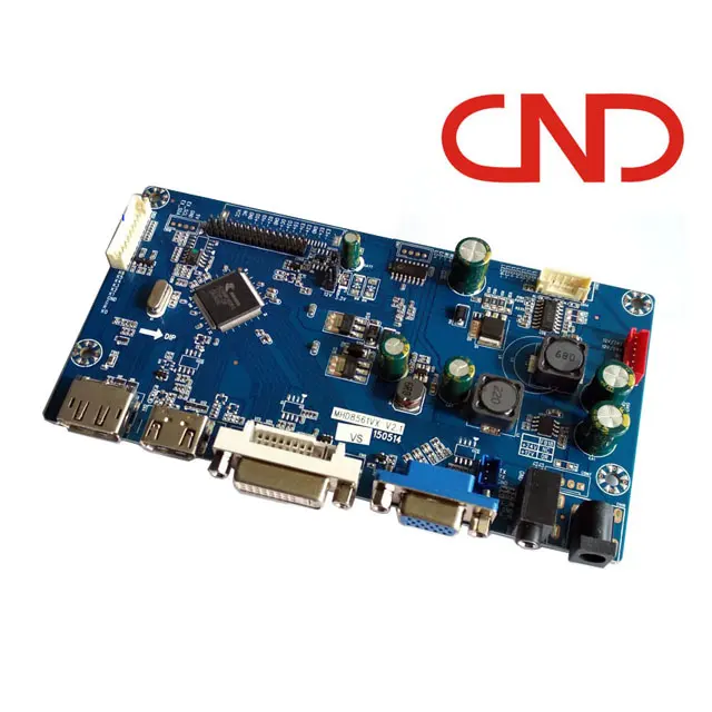 CND MHD8753 10 bit LVDS 2560*1440 Lvds hdmi DVI DP dönüştürücü LCD LED monitör denetleyici kurulu AUO için lcd panel