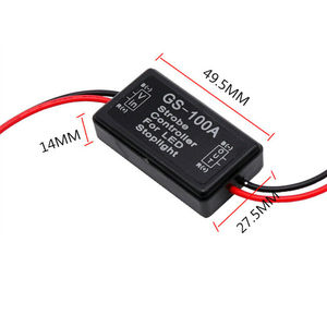 C0074สากล GS-100A แฟลช LED ควบคุม Strobe รถกะพริบโมดูลสำหรับไฟเบรกและไฟท้ายหยุด12-24โวลต์ - Product Image 3