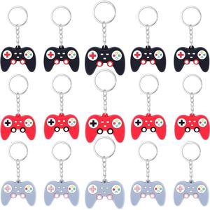Barato PVC Gamepad llavero 2D 3D suave goma dibujos animados PS4 controlador de juego llavero al por mayor - Product Image 6