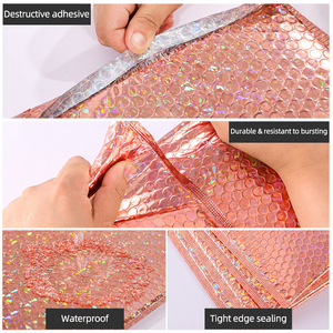 Tùy chỉnh dễ thương phim hoạt hình Poly gửi thư Túi chống sốc tùy chỉnh đệm không khí phong bì nhựa bong bóng Túi bưu phẩm với logo - Product Image 5