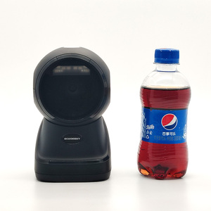 Escáner de código QR, lector CMOS EMT71 de mesa, escáner de código de barras omnidireccional de escritorio para supermercado