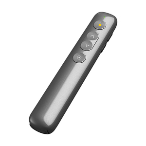 Doppio puntatore Laser penna RF Wireless Presenter telecomando faretto lente d'ingrandimento Turn Page PPT Clicker per Techer Meeting - Product Image 1