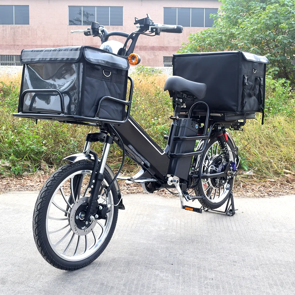 전기 자전거 배달 20 인치 휠 48v350w 브러시리스 모터 배달 전기 자전거화물 ebike화물 ebike