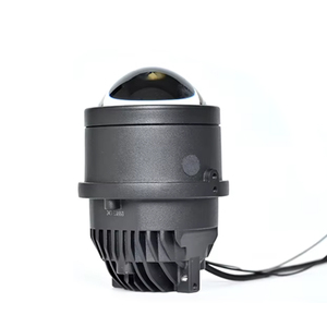 LEDライトプロジェクションフォグライトオートモーティブX5トリコロールLEDフォグライト3インチBi LEDプロジェクションレンズリーヘッドライト55W - Product Image 5